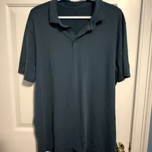 lululemon athletica Men's Green-Blue Polo